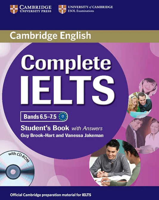 Complete IELTS Bands 6.5–7.5 Student's Book with Answers with CD-ROM